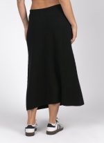 Spódnica dzianinowa długa – UNI, Czarny