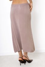 Spódnica dzianinowa długa – UNI, Fango