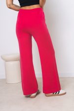 Spodnie dzianina – Malina, UNI