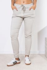 Spodnie gnieciuchy małe – Beż, UNI