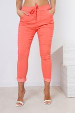 Spodnie gnieciuchy małe – Koral, UNI
