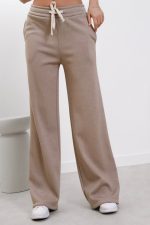 Spodnie szeroka nogawka na polarze – Fango, UNI