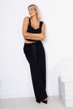 Spodnie sznurek VICOLO – Czarny, M