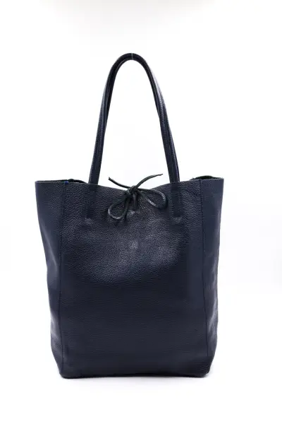 Torba shoperka wiązana – Granat, UNI