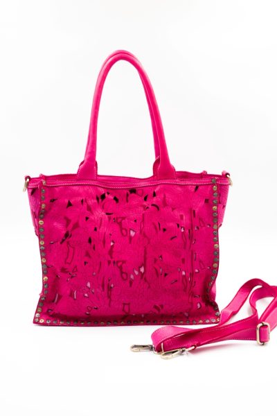 Torba wycinane kwiaty – Fuksja, Duży