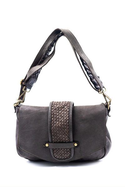 Torebka język pleciony – Czekolada, Średni