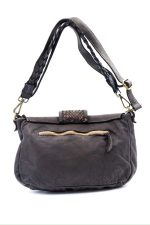 Torebka język pleciony – Czekolada, Średni