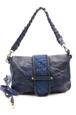 Torebka język pleciony – Granat, Średni