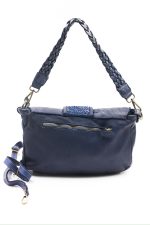 Torebka język pleciony – Granat, Średni