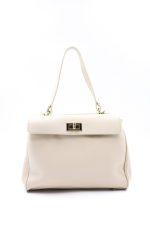 Torebka mała aktówka – Beż, Średni