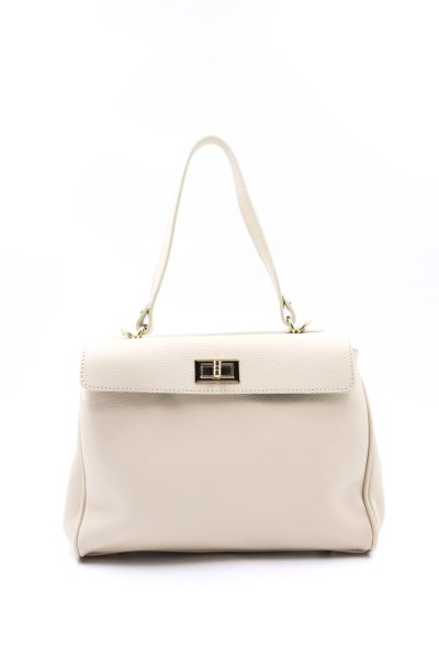 Torebka mała aktówka – Beż, Średni