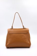 Torebka mała aktówka – Camelowy, Średni