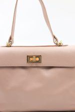 Torebka mała aktówka – Puder, Średni