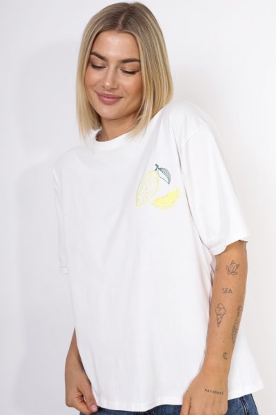 T-shirt Lemon – Ecru, UNI