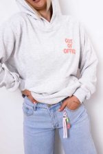 Bluza kaptur Out Of Office – Szary, UNI