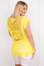 Bluzka Flora – Żółty, UNI