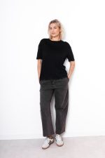 Bluzka dół koronka – Czarny, UNI