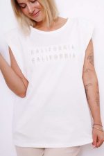 Bluzka poduszki California – Beż, UNI