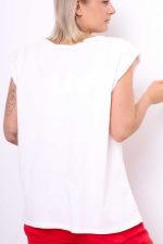 Bluzka poduszki California – Czerwony, UNI