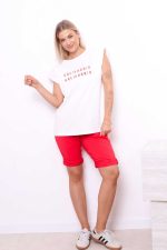 Bluzka poduszki California – Czerwony, UNI