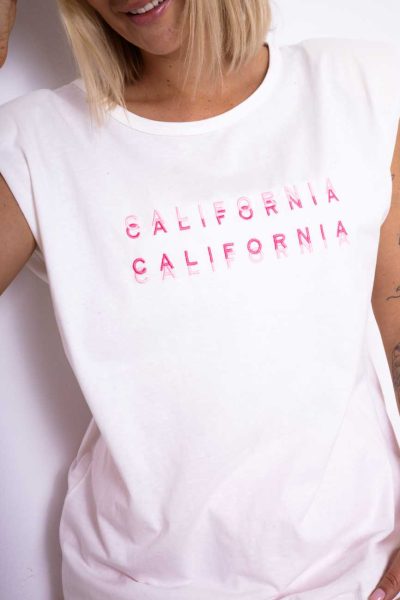 Bluzka  poduszki California – Fuksja, UNI