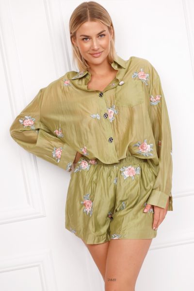 Komplet Novara – Zielony, UNI