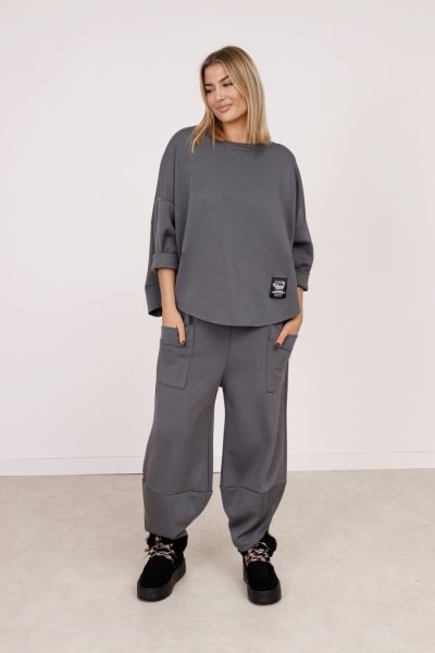 Komplet biedronka pianka – Grafit, UNI