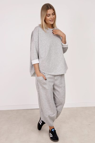 Komplet biedronka pianka – Szary, UNI