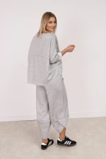 Komplet biedronka pianka – Szary, UNI