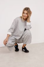 Komplet biedronka pianka – Szary, UNI