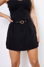 Komplet topik+spódnico-spodenki – Czarny, UNI