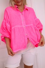 Koszula Paola – Róż neon, UNI