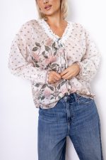 Koszula Róże – Beż, UNI