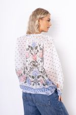 Koszula Róże – Niebieski, UNI