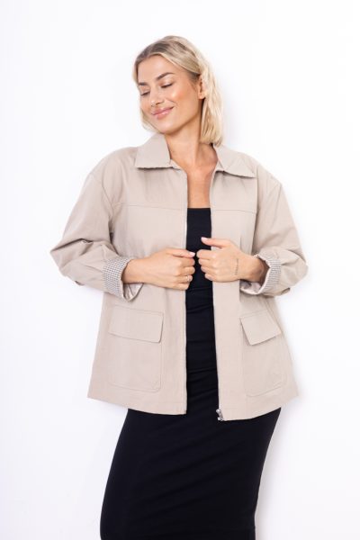 Kurtka Adrano – Beż, M/L