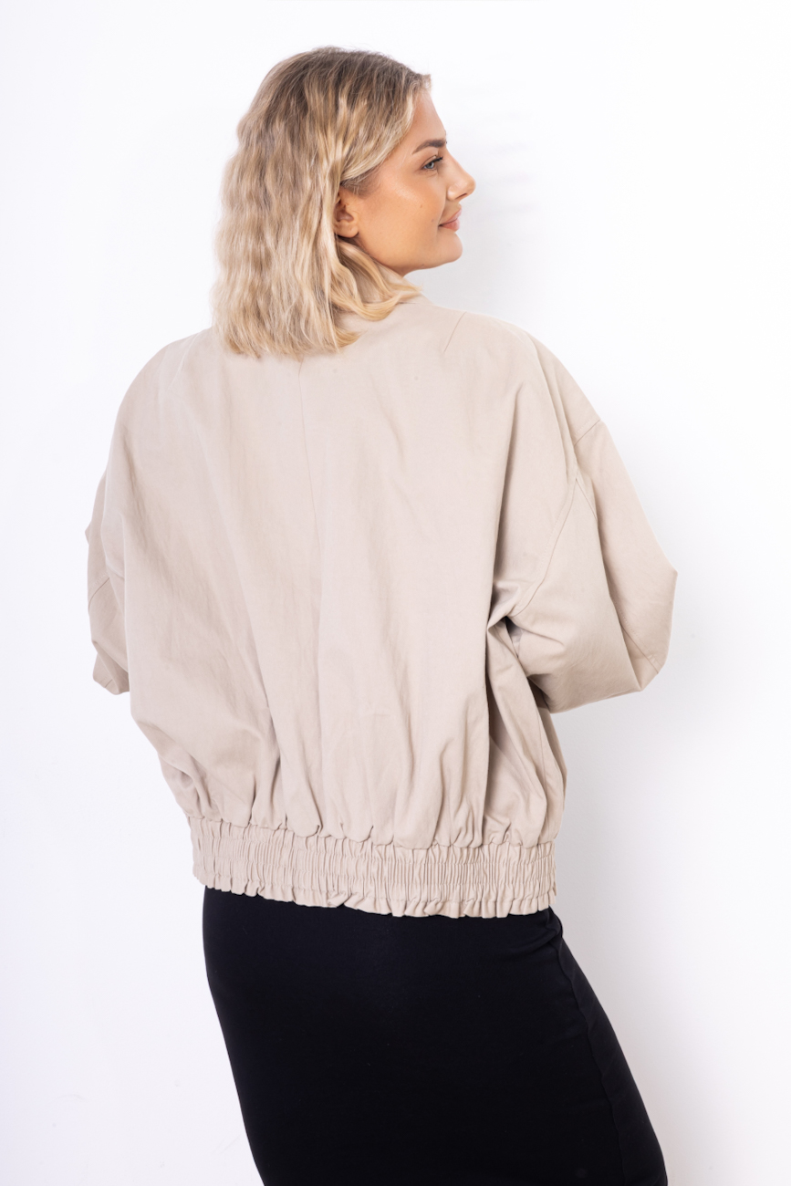 Kurtka bomberka Carpi – Beż, S/M