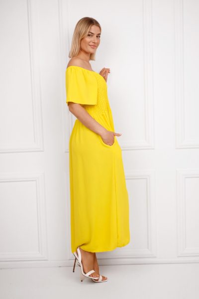 Sukienka Brescia – Żółty, UNI