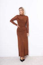 Sukienka Casarano – Camelowy, M/L