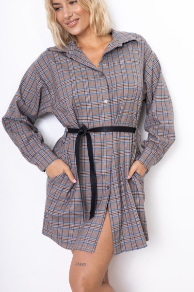 Sukienka krata – Fango, UNI