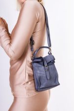 Torebka mała sprzączka – Szary, Mały