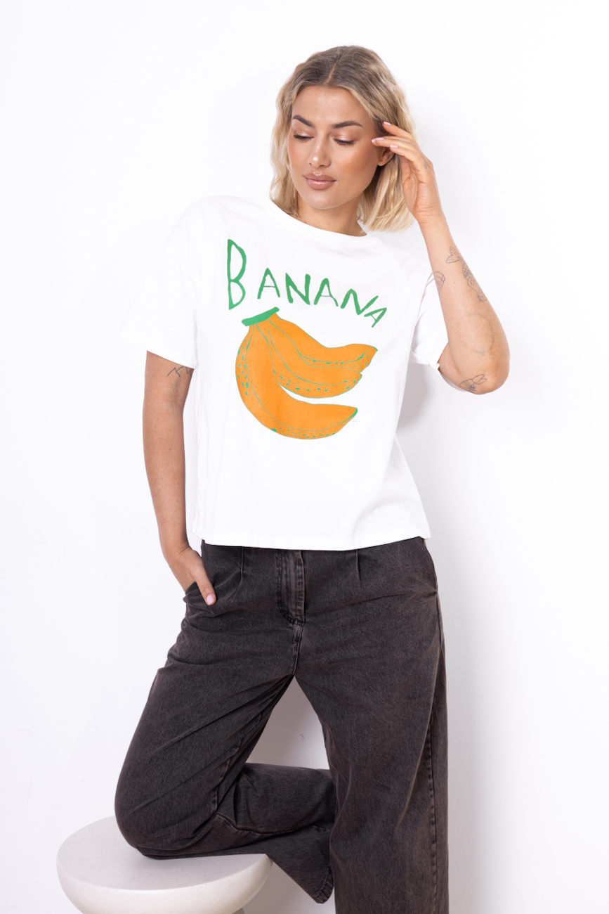 T-shirt Banana – Ecru, UNI