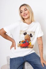 T-shirt Mouse – Ecru, UNI