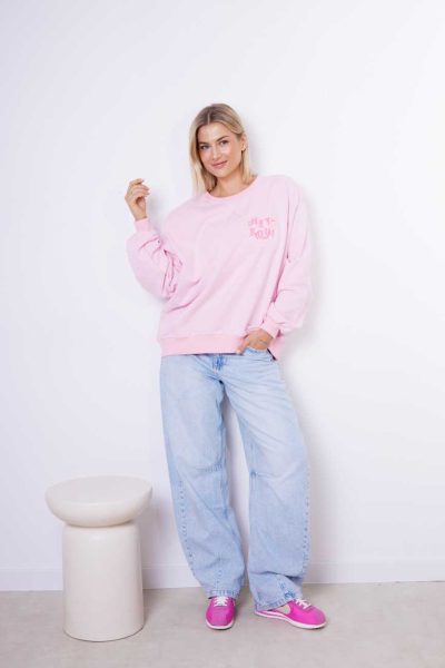 Bluza emotka Hey You – Puder, UNI