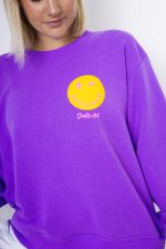 Bluza emotka Why Not – Fiolet, UNI