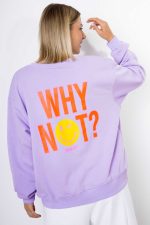 Bluza emotka Why Not – Lila, UNI