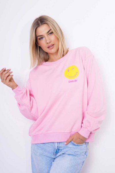 Bluza emotka Why Not – Puder, UNI