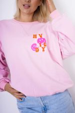 Bluza emotki Have A Nice Day – Puder, UNI