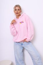 Bluza kaptur Sending Smiles duża – Puder, UNI