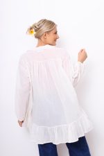 Bluzka Agnese – Ecru, UNI