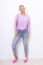 Bluzka nietoperz Mooij – Lila, UNI